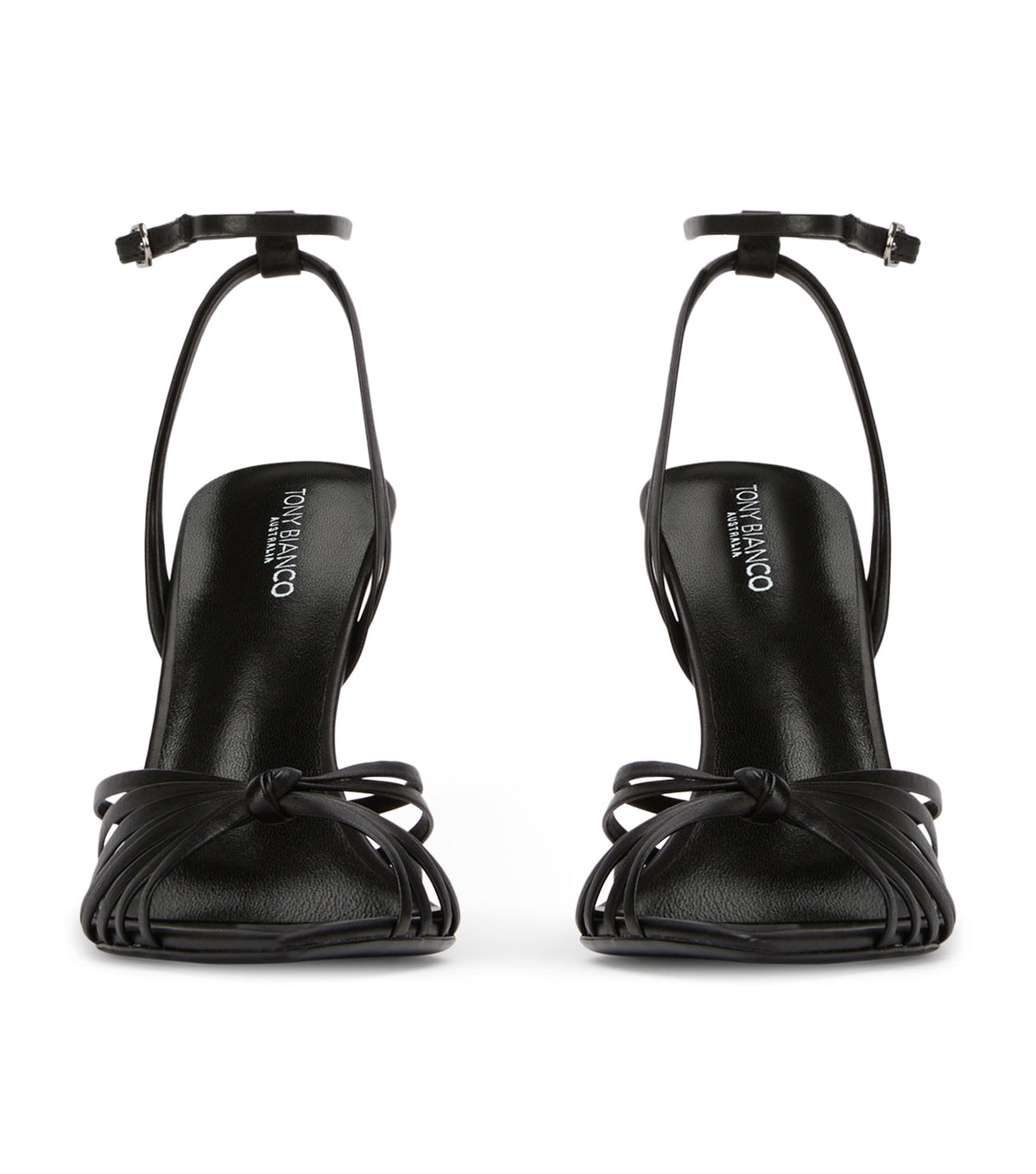 Maxos Black Como Heels | Tony Bianco