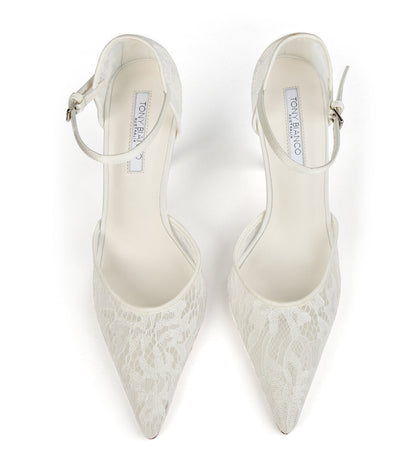 Nina Ivory Brocade | Tony Bianco