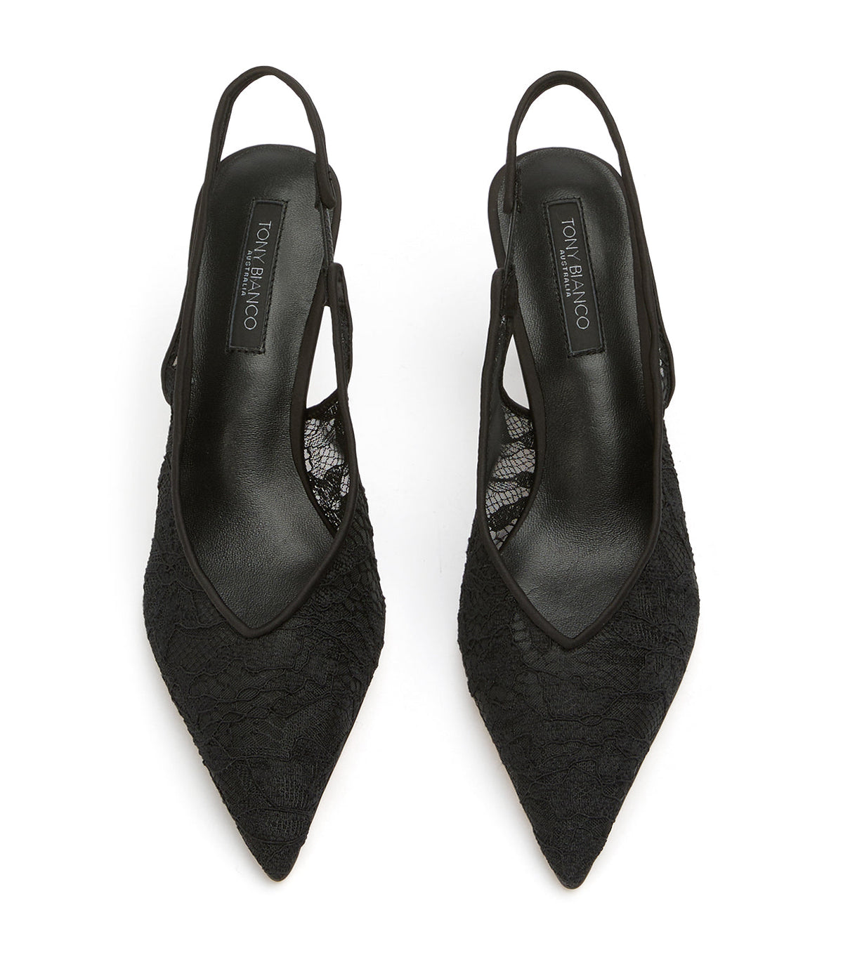 Breeze Black Brocade | Tony Bianco