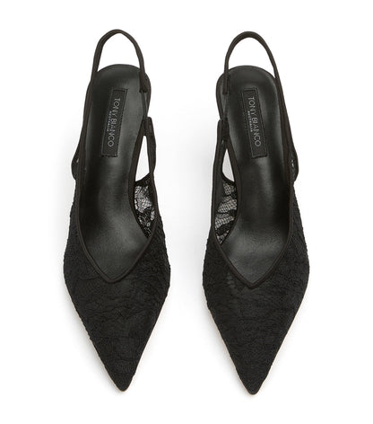 Breeze Black Brocade | Tony Bianco