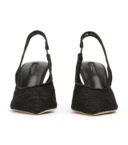 Breeze Black Brocade | Tony Bianco