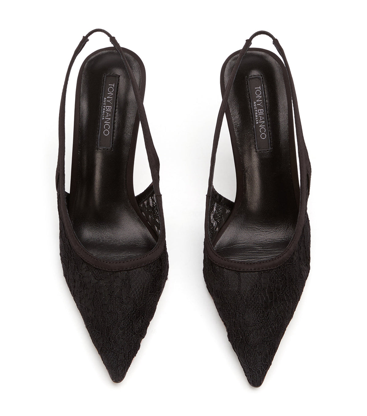 Noni Black Brocade | Tony Bianco
