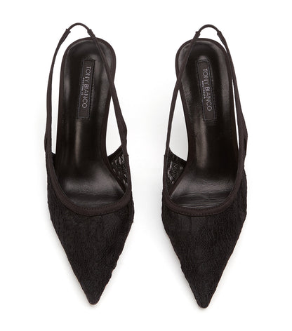 Noni Black Brocade | Tony Bianco
