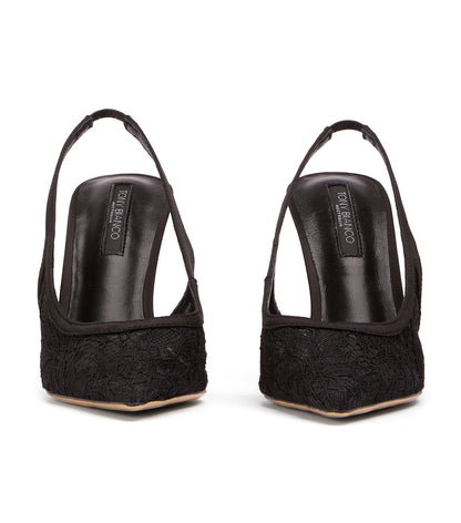 Noni Black Brocade | Tony Bianco
