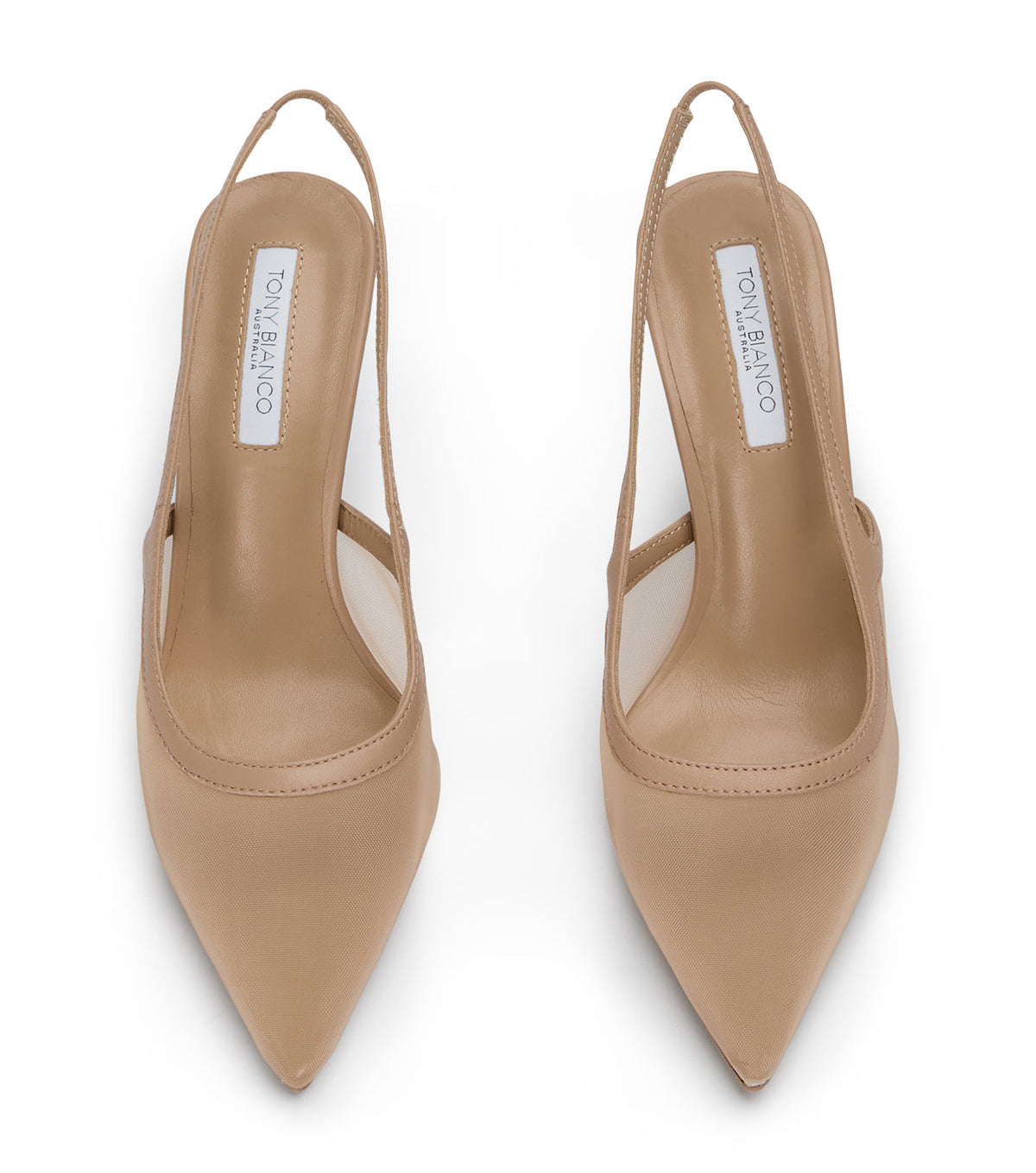 Glide Skin Nylon Heels | Tony Bianco