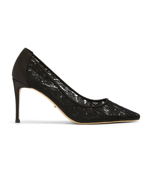 Paxos Black Brocade | Tony Bianco