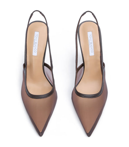Glide Choc Nylon/Choc | Tony Bianco