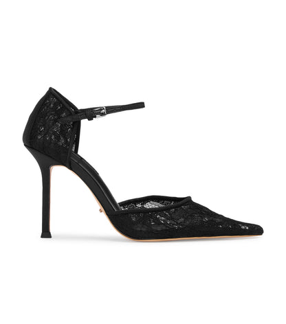 Nina Black Brocade | Tony Bianco