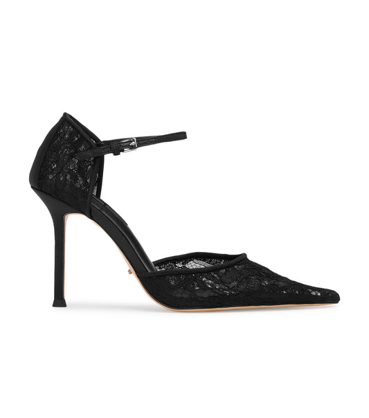 Nina Black Brocade | Tony Bianco