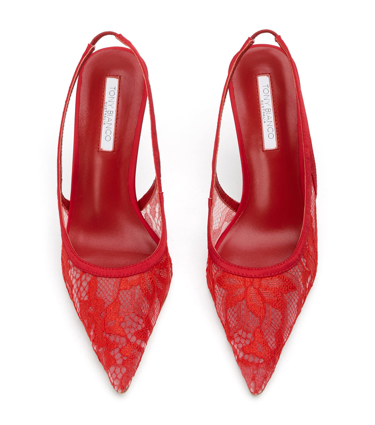 Noni Red Brocade | Tony Bianco