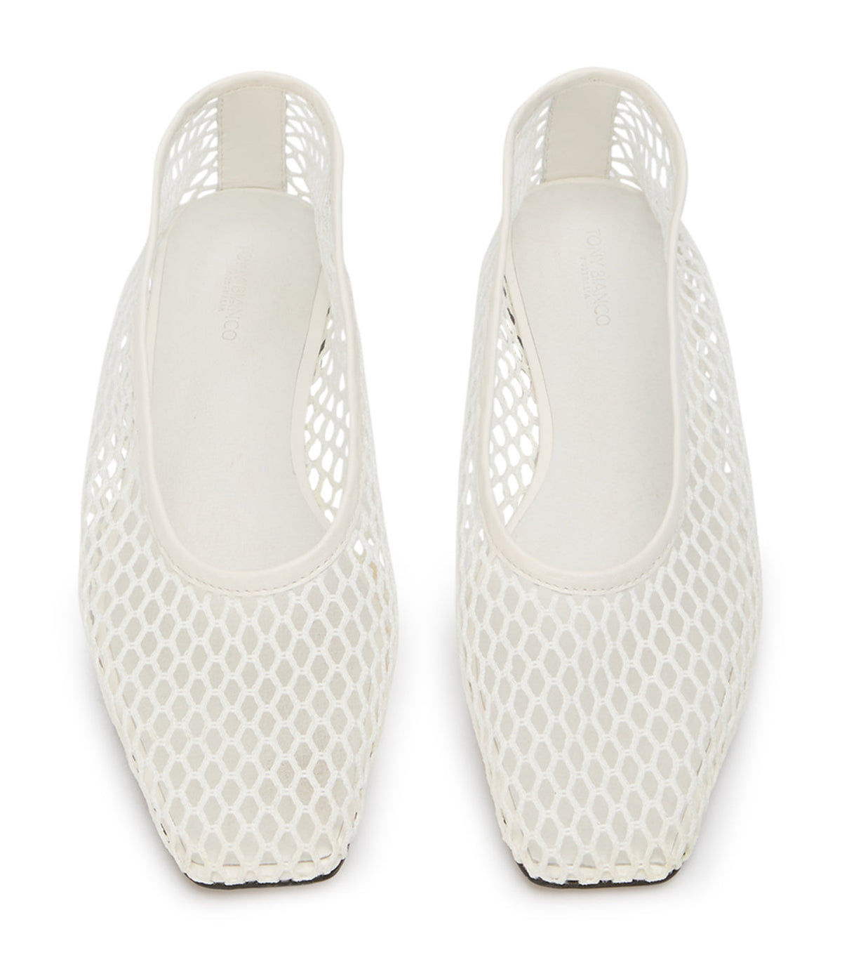 Buzz White Mesh | Tony Bianco