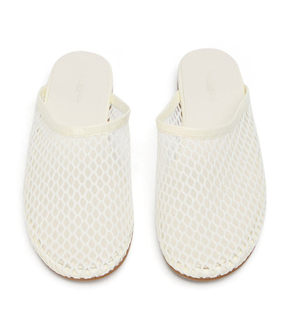Minaj White Mesh/Patent | Tony Bianco