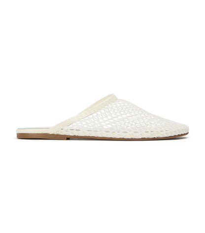 Minaj White Mesh/Patent | Tony Bianco