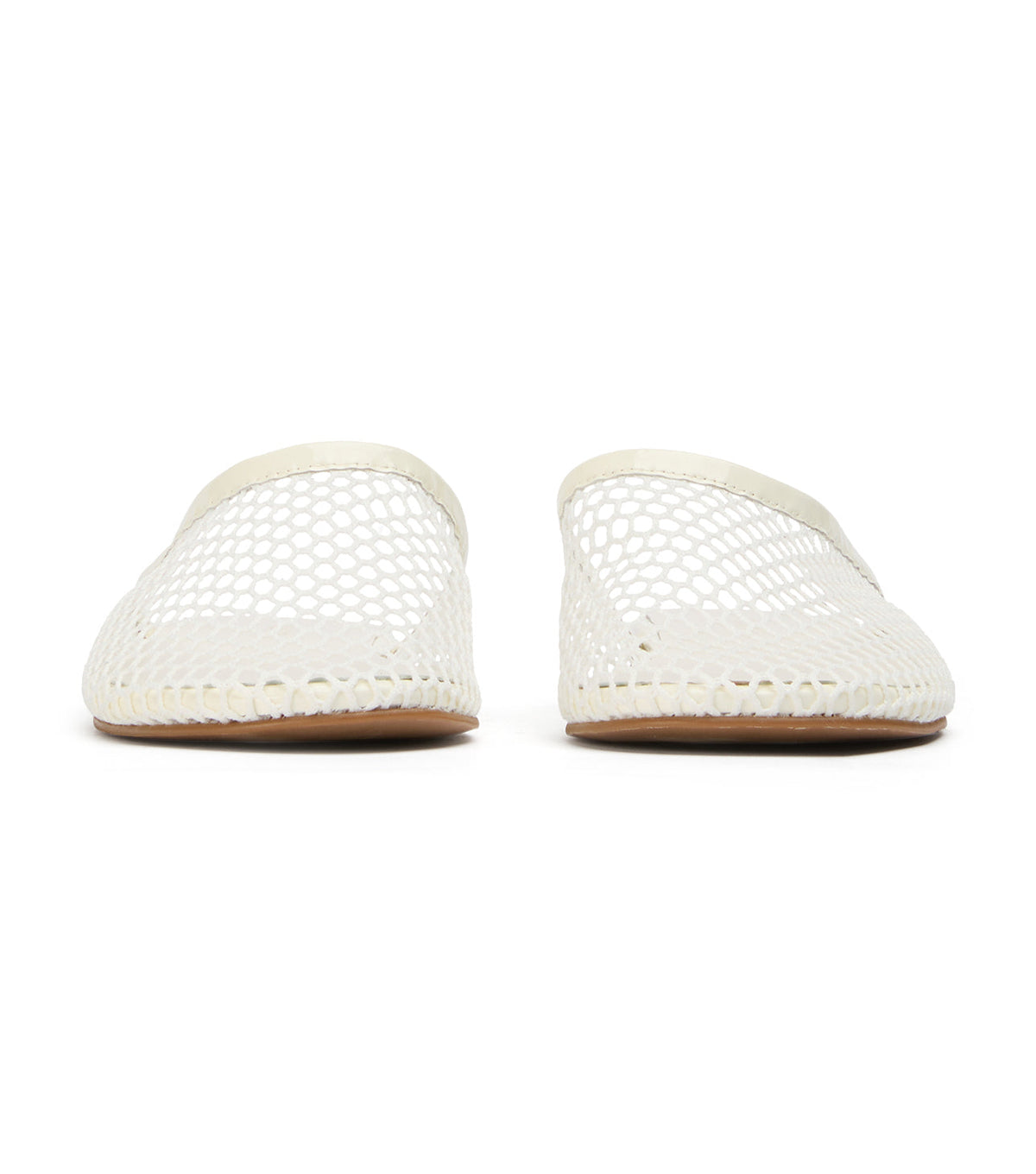 Minaj White Mesh/Patent | Tony Bianco