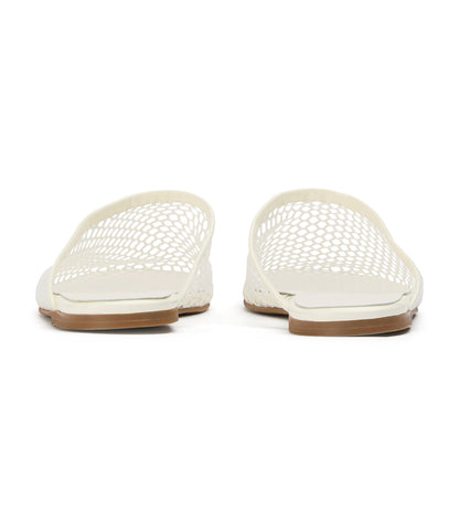 Minaj White Mesh/Patent | Tony Bianco