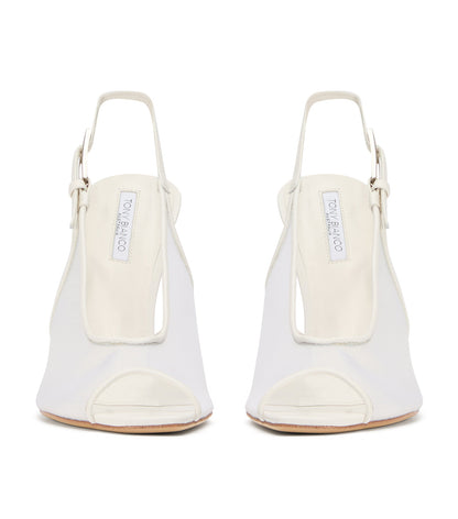 Dare White Nylon/White | Tony Bianco