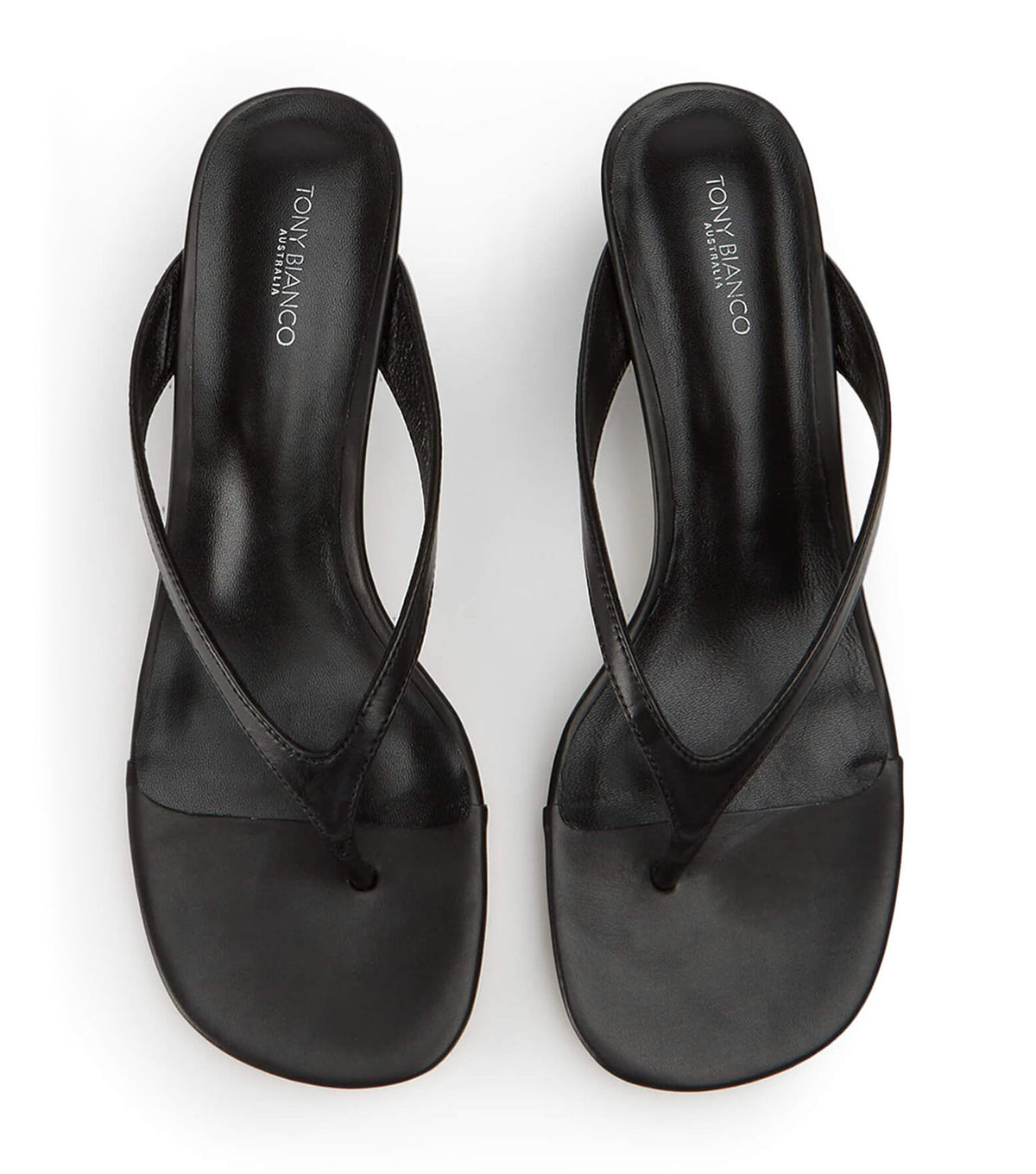 Krista Black Nappa Heels | Tony Bianco