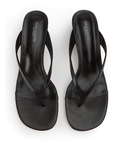 Krista Black Nappa Heels | Tony Bianco