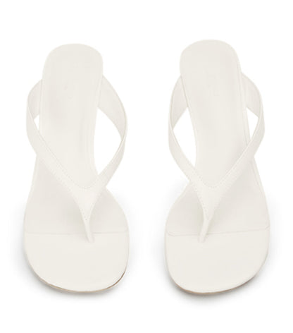 Krista Milk Capretto Heels | Tony Bianco