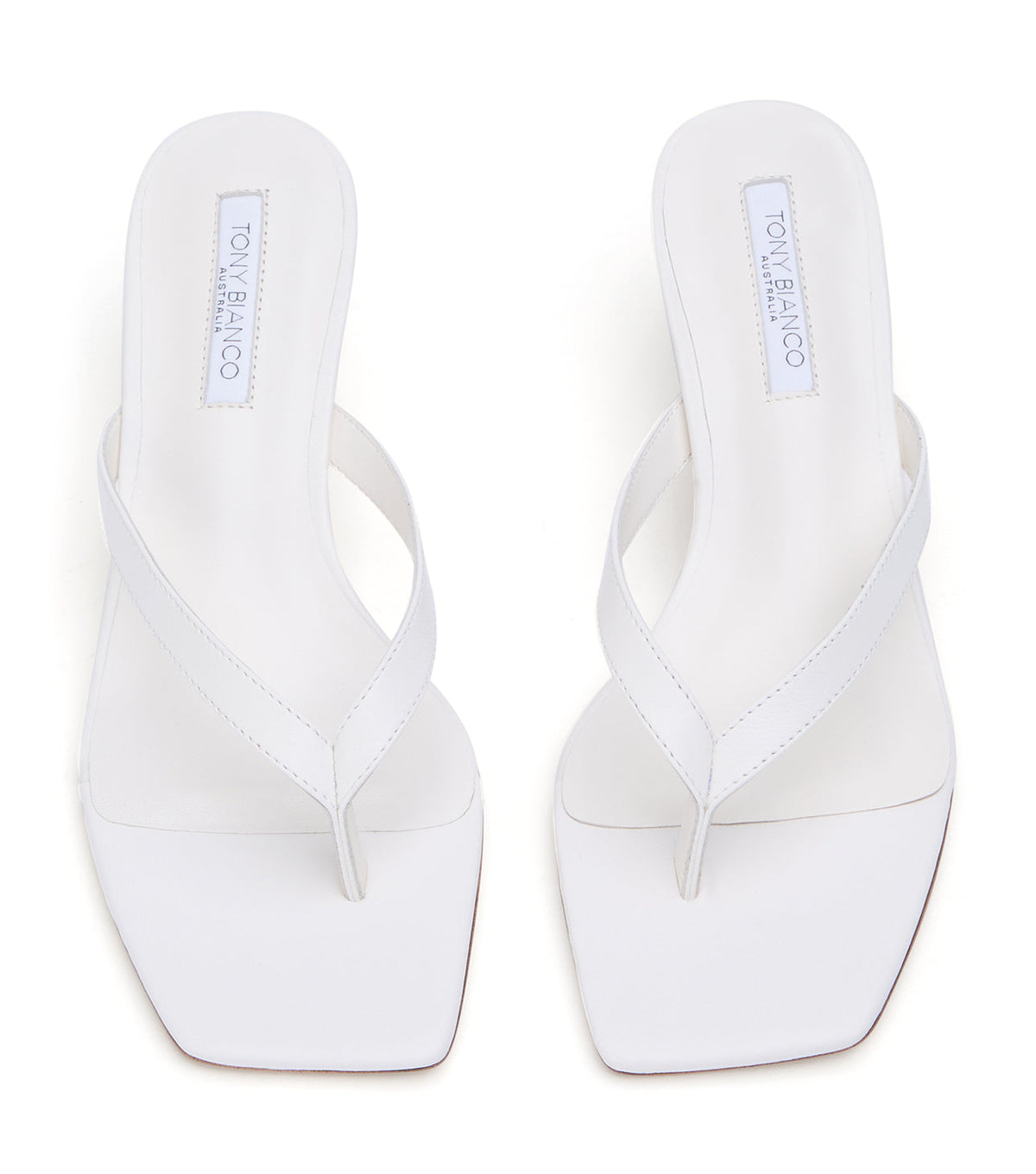 Topaz White Nappa | Tony Bianco