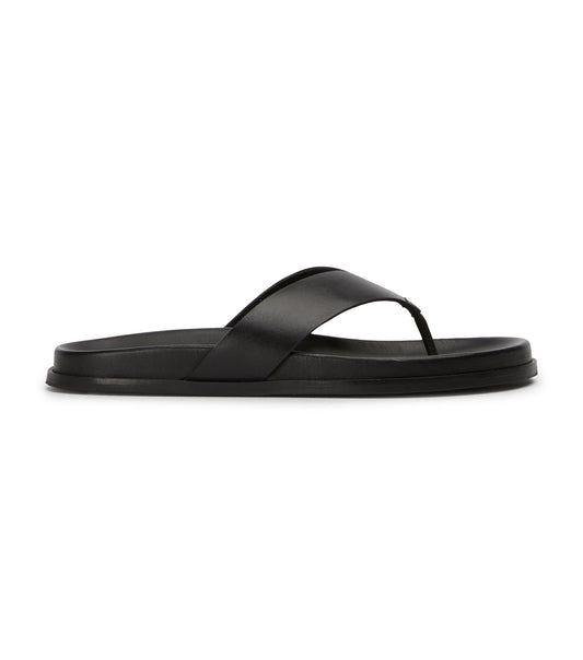 Loop Black Sandals | Tony Bianco