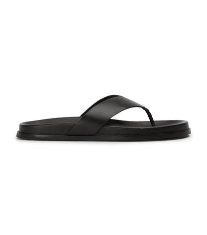 Loop Black Sandals | Tony Bianco