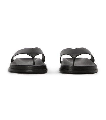 Loop Black Sandals | Tony Bianco