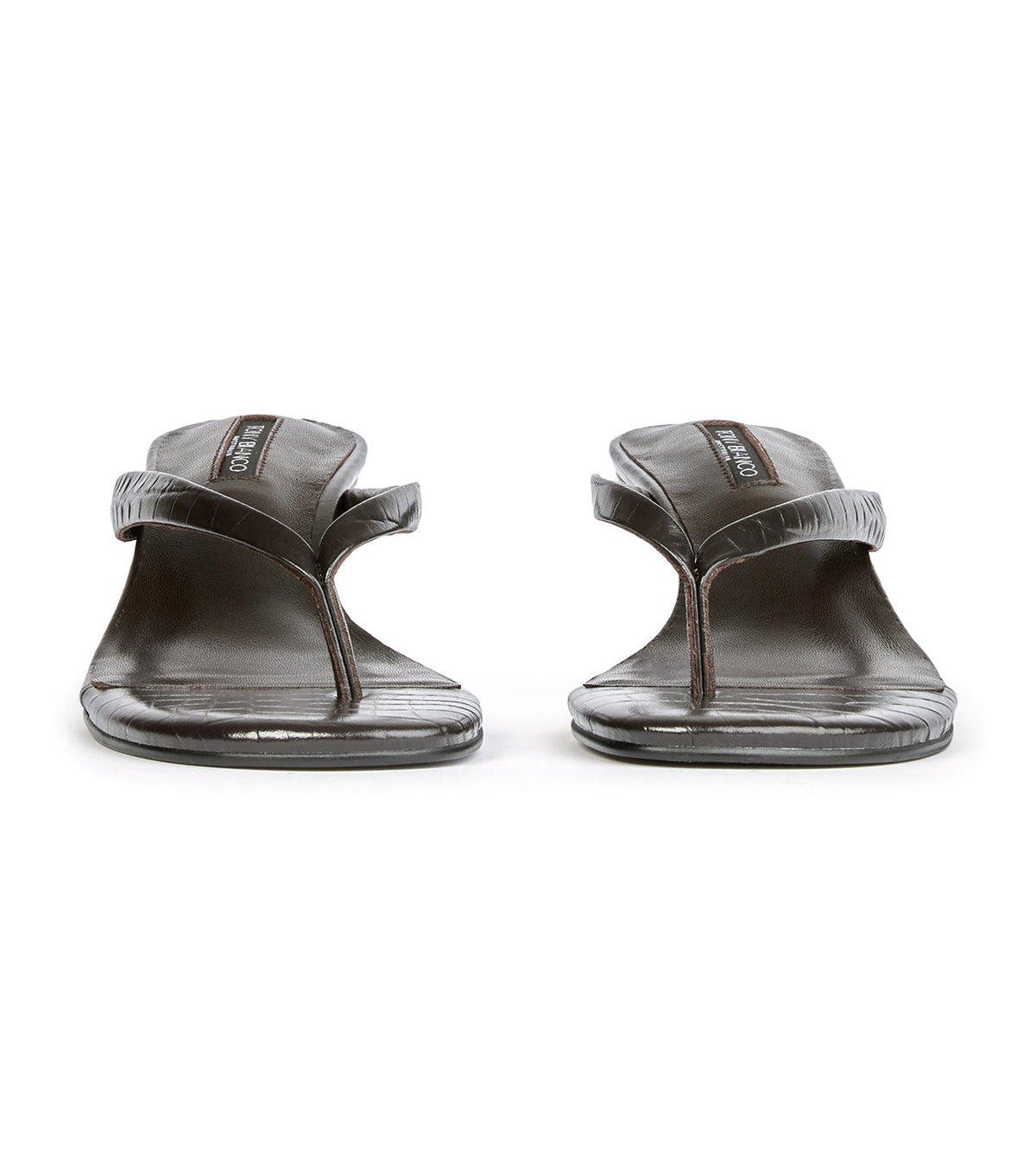 Edgy Choc Croc | Tony Bianco