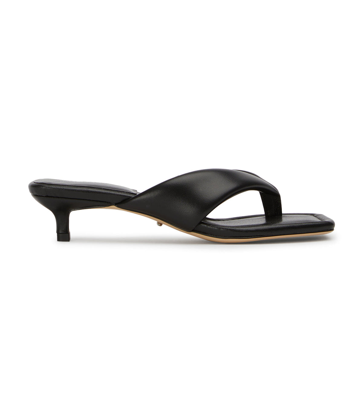 Tropic Black Nappa Heels | Tony Bianco