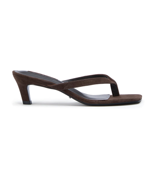 Topaz Espresso Suede | Tony Bianco