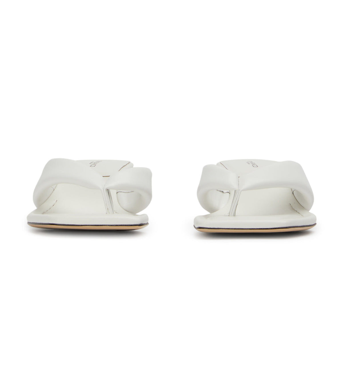 Tropic White Nappa Heels | Tony Bianco