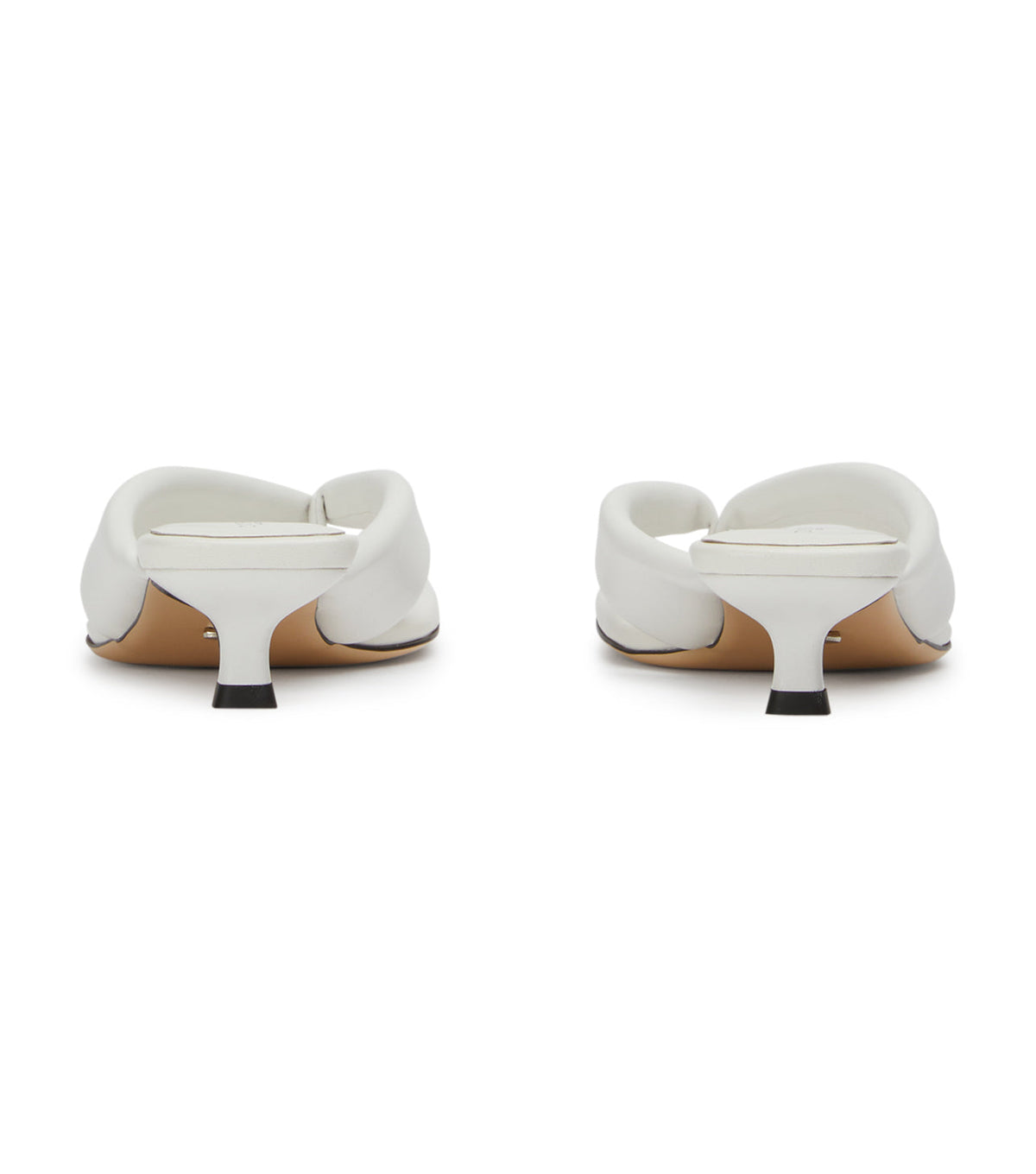 Tropic White Nappa Heels | Tony Bianco