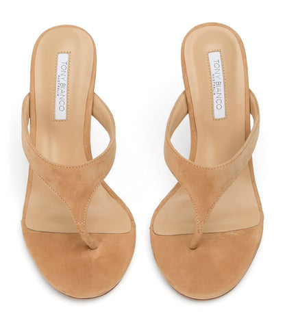 Dynasty Wheat Suede | Tony Bianco