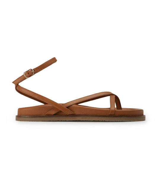 Lucie Tan Nappa Sandals | Tony Bianco