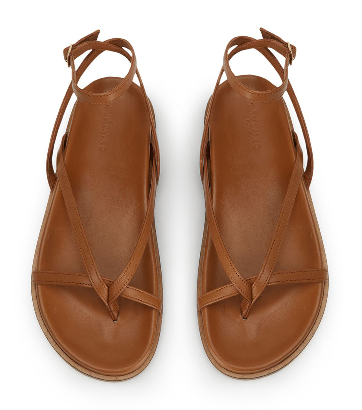 Lucie Tan Nappa Sandals | Tony Bianco