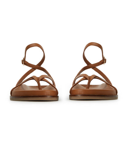 Lucie Tan Nappa Sandals | Tony Bianco