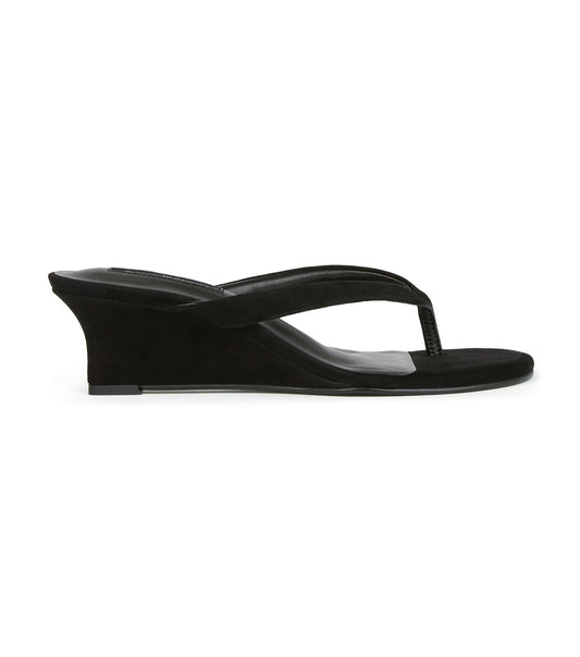 Edgy Black Suede | Tony Bianco