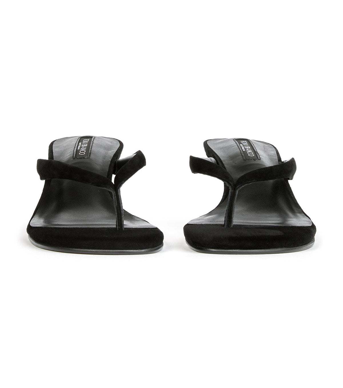 Edgy Black Suede | Tony Bianco