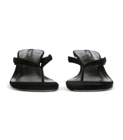 Edgy Black Suede | Tony Bianco
