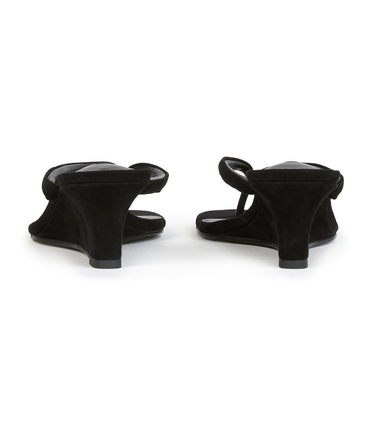 Edgy Black Suede | Tony Bianco