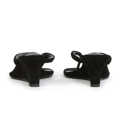 Edgy Black Suede | Tony Bianco