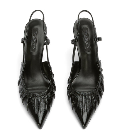 Presh Black Nappa Patent | Tony Bianco