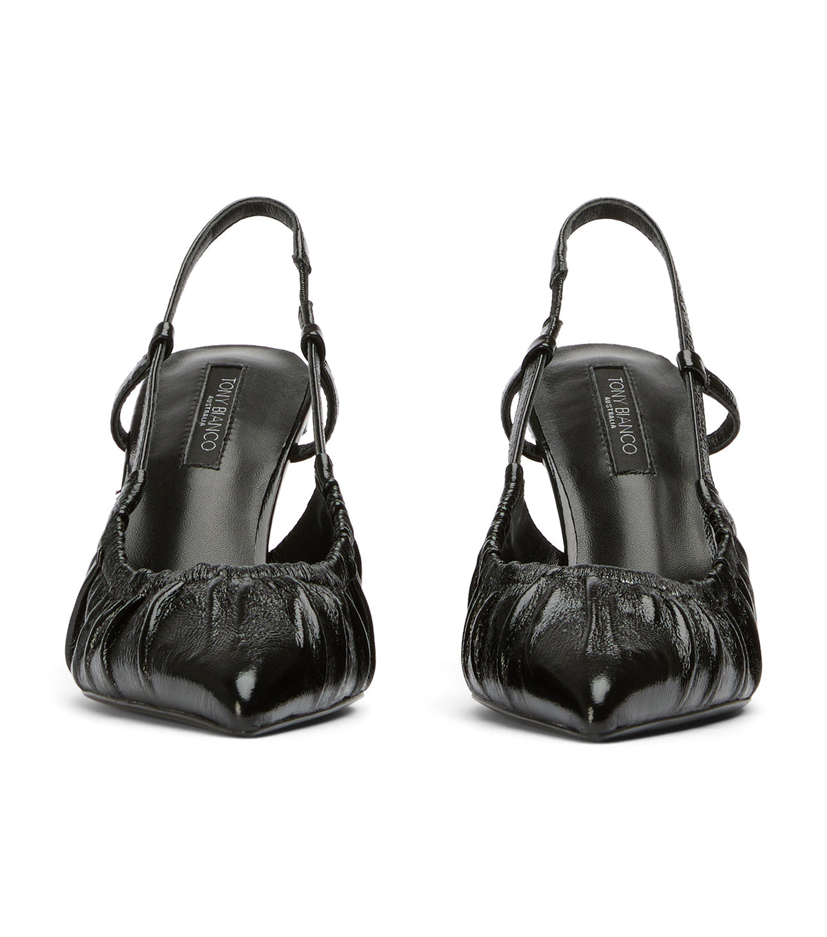 Presh Black Nappa Patent | Tony Bianco