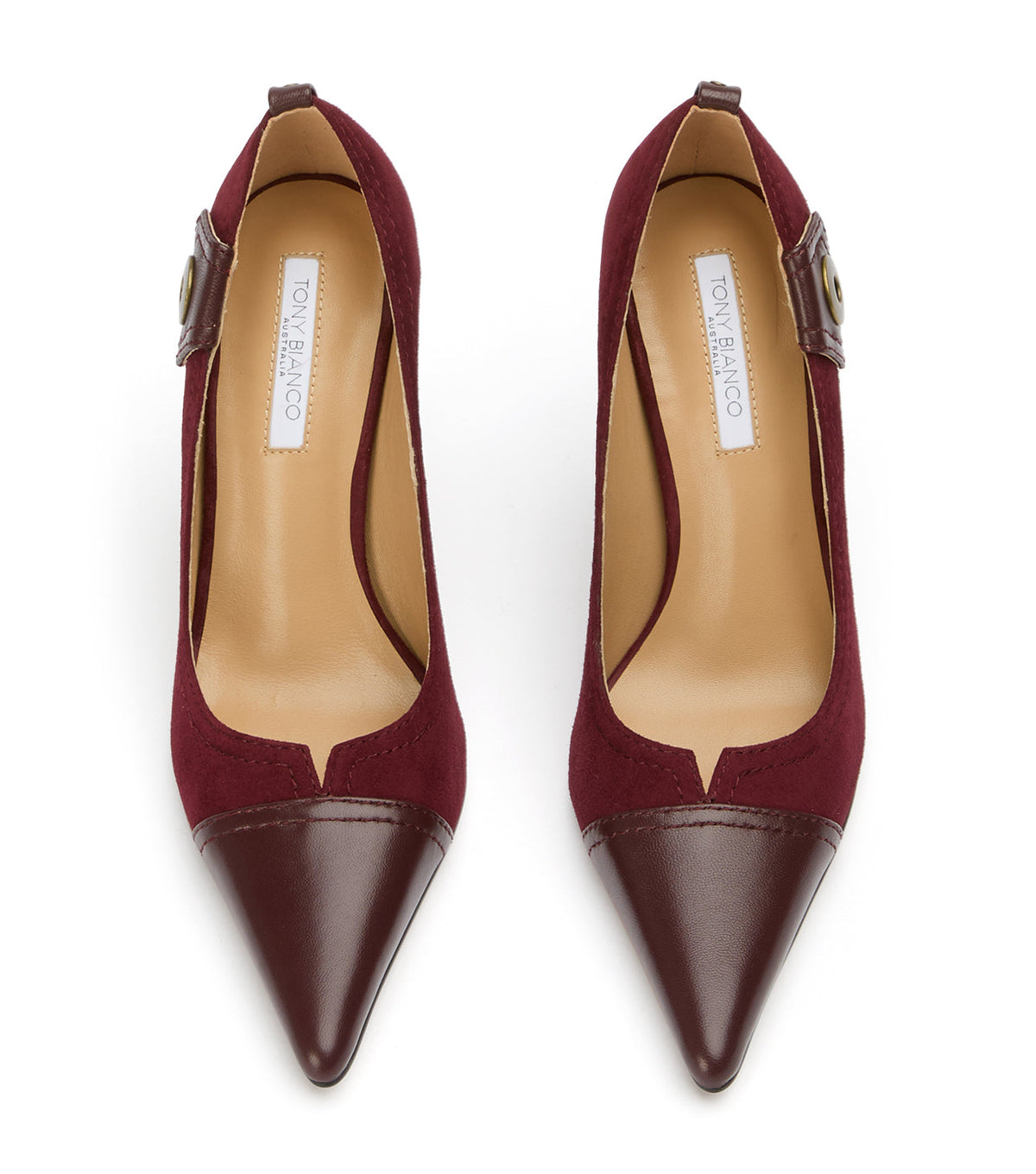 Nessa Vino Suede/Vino | Tony Bianco