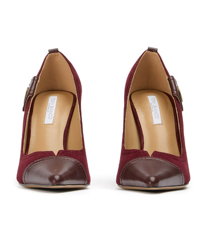 Nessa Vino Suede/Vino | Tony Bianco