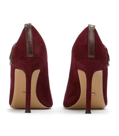 Nessa Vino Suede/Vino | Tony Bianco