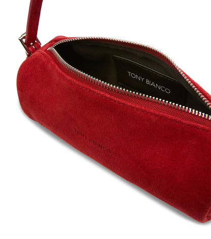 Caitlin Red Suede | Tony Bianco