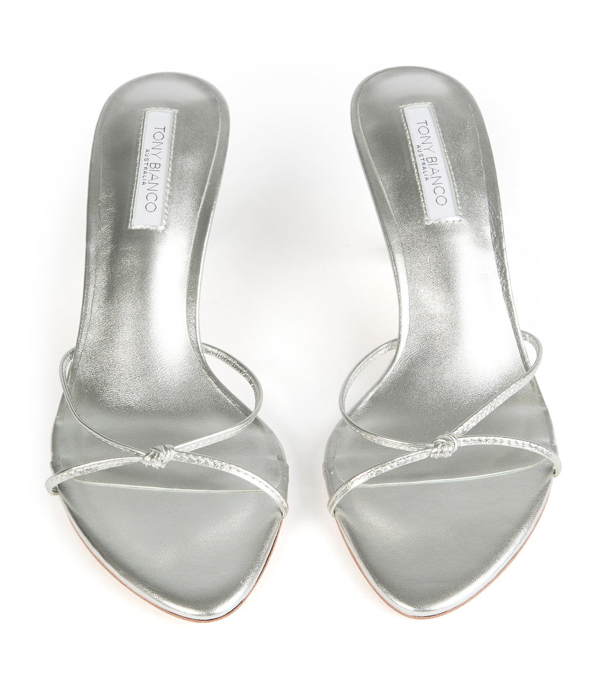 Dana Silver Nappa Metallic | Tony Bianco