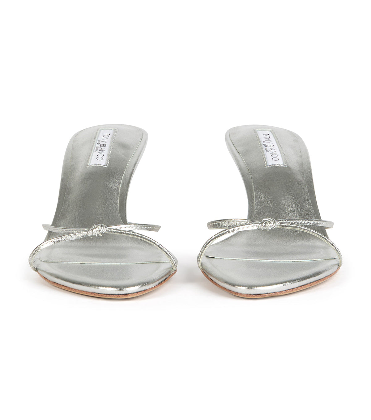 Dana Silver Nappa Metallic | Tony Bianco