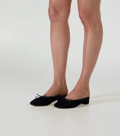 Maxy Black Suede | Tony Bianco